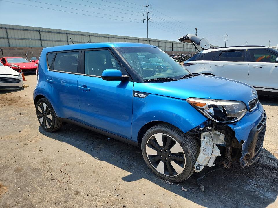 2016 Kia Soul VIN KNDJP3A58G7379312 COPART salvage auction — FRONT END, Nm - Cert Of Title-Salvage, sold $2,350 on 2026-07-23 (photo 4)