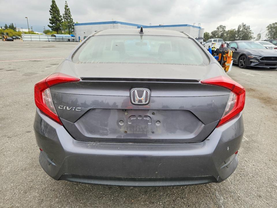 2019 Honda Civic VIN JHMFC1F39JX039167 COPART salvage auction — FRONT END, CA - SALVAGE CERTIFICATE, sold $3,150 on 2026-07-21 (photo 6)
