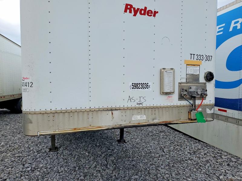 2014 Great dane Dry van VIN 1GRAA9626EB709788 COPART salvage auction — REAR END, PA - CERT OF TITLE (P), sold $1,350 on 2026-10-06 (photo 7)
