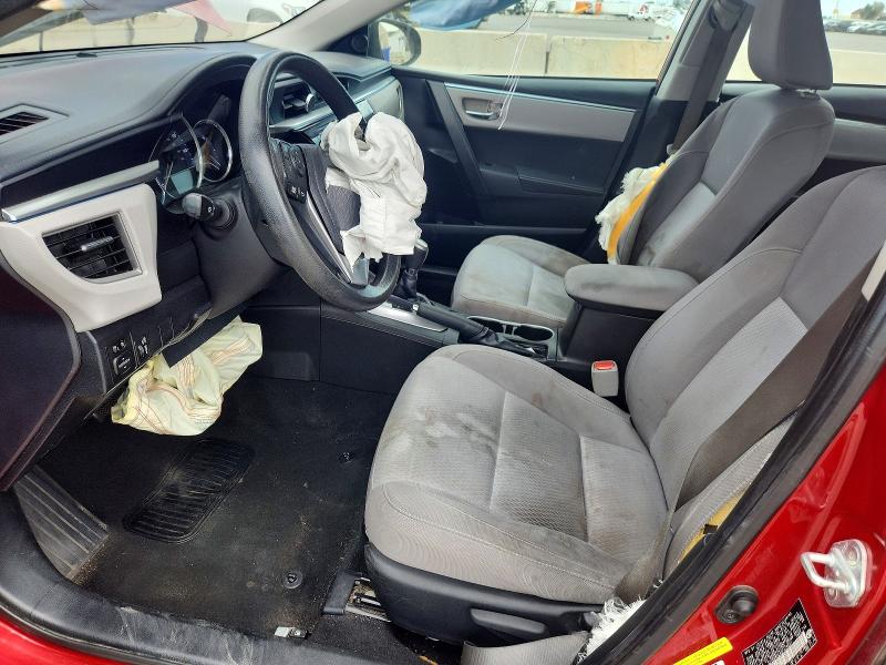 2016 Toyota Corolla VIN 5YFBURHE6GP476691 COPART salvage auction — FRONT END, Co - Public - Salvage Title, sold $275 on 2026-07-28 (photo 7)