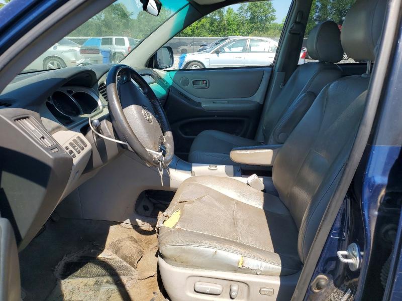 2007 Toyota Highlander VIN JTEEP21A570216338 COPART salvage auction — FRONT END, Nc - Certificate Of Title, sold $924 on 2026-07-14 (photo 7)