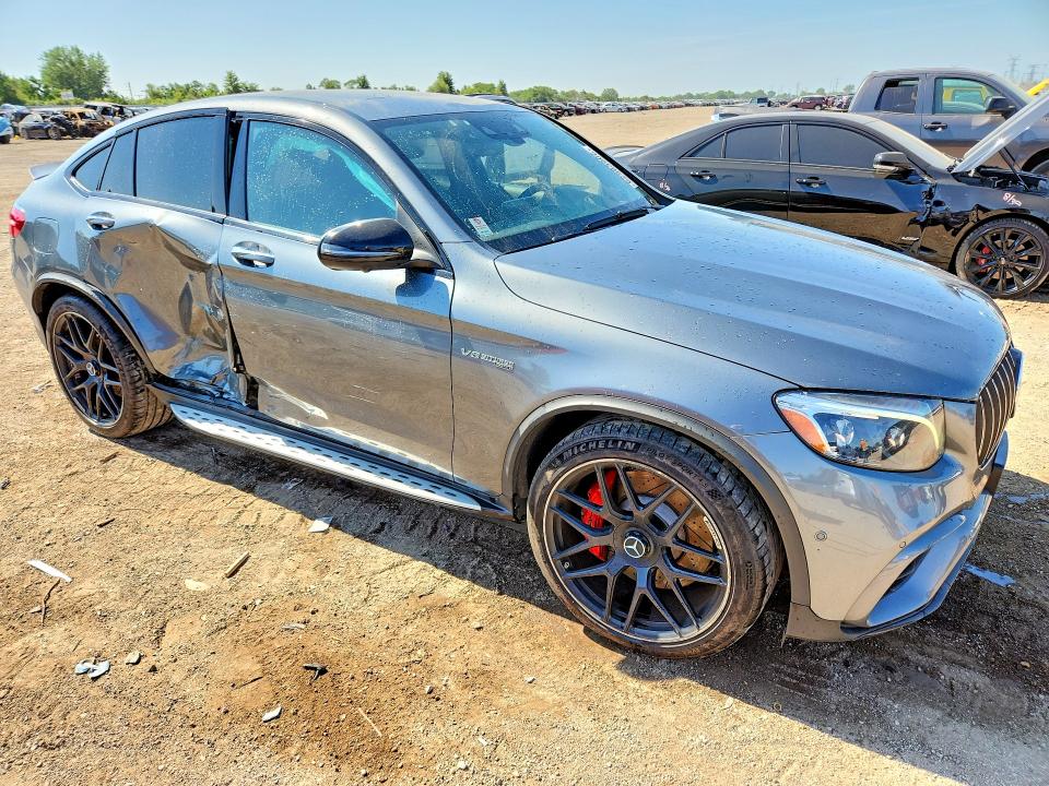 2019 Mercedes-benz Glc VIN WDC0J8KB7KF484186 COPART salvage auction — SIDE, Il - Salvage Certificate, sold $16,100 on 2026-09-08 (photo 4)