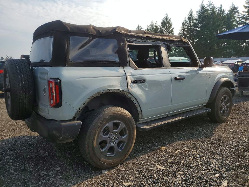 2022 Ford Bronco VIN 1FMEE5BP5NLA85398 COPART salvage auction — ROLLOVER, Wa - Bill Of Sale, sold $12,000 on 2026-07-31 (photo 3)