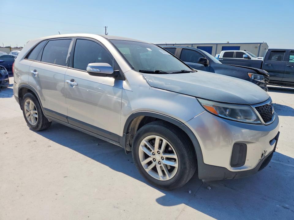 2014 Kia VIN 5XYKT3A69EG425030 COPART salvage auction — FRONT END, Tx - Certificate Of Title, sold $200 on 2026-07-10 (photo 4)