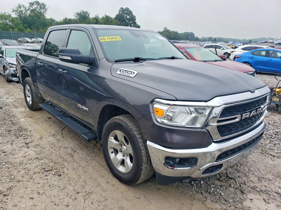 2021 Ram 1500 VIN 1C6SRFFM1MN553851 COPART salvage auction — MINOR DENT/SCRATCHES, Tn - Certificate Of Title, sold $150 on 2026-07-28 (photo 4)