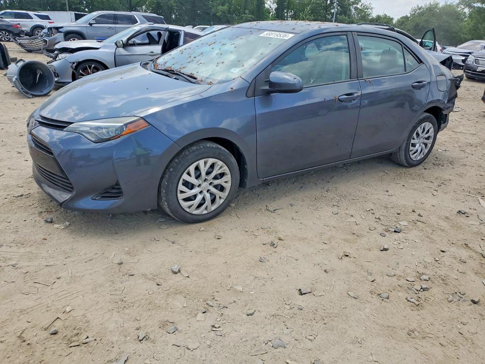 2018 Toyota Corolla VIN 5YFBURHE2JP810920 COPART salvage auction — REAR END, Md - Cert Of Salvage < 75% Damage, sold $3,550 on 2026-07-21 (photo 1)