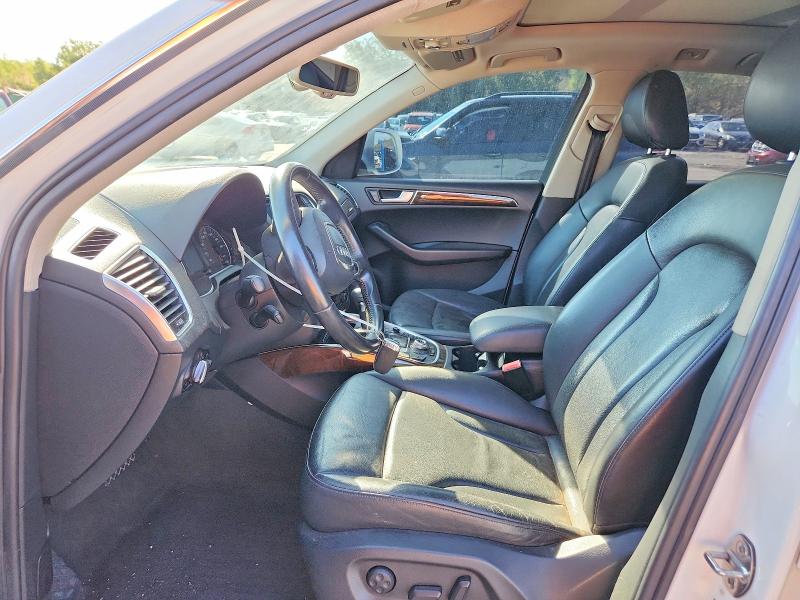 2012 Audi Q5 VIN WA1LFAFP6CA034605 COPART salvage auction — FRONT END, Co - Public - Salvage Title, sold $875 on 2026-08-26 (photo 7)