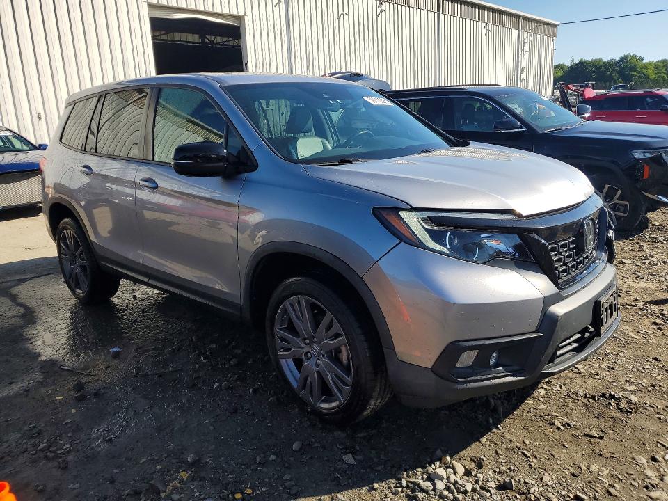 2021 Honda Passport VIN 5FNYF8H51MB010172 COPART salvage auction — FRONT END, Nj - Cert Of Title-Salvage, sold $8,100 on 2026-08-26 (photo 4)
