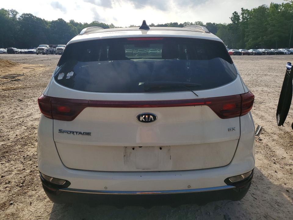 2020 Kia Sportage VIN KNDPNCAC8L7697035 COPART salvage auction — FRONT END, Pa - Dealer Only Clean Title, sold $3,500 on 2026-07-17 (photo 6)