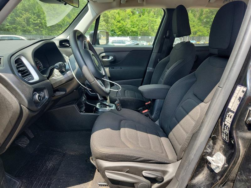 2019 Jeep Renegade VIN ZACNJABB9KPK84343 COPART salvage auction — REAR END, Md - Cert Of Salvage > 75% Damage, sold $675 on 2026-08-07 (photo 7)