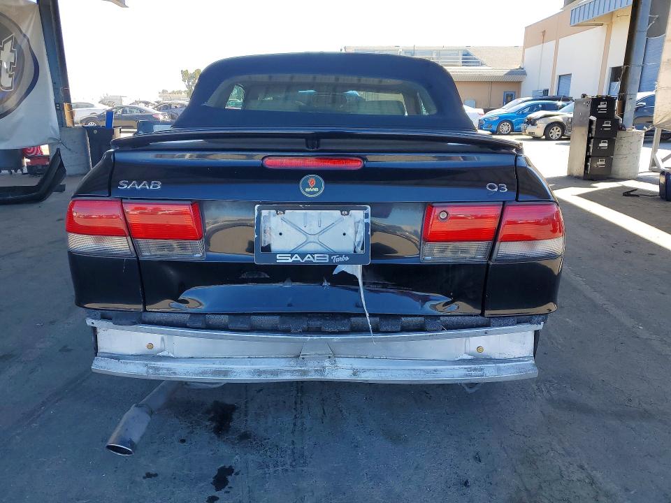 2002 Saab 9-3 VIN YS3DF78K027000999 COPART salvage auction — FRONT END, CA - SALVAGE CERTIFICATE, sold $80 on 2026-08-18 (photo 6)