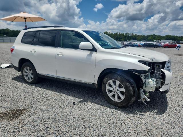 2013 Toyota Highlander VIN 5TDZA3EHXDS037757 COPART salvage auction — FRONT END, Fl - Cert Of Title Slvg Rebuildable, sold $4,450 on 2026-07-17 (photo 4)