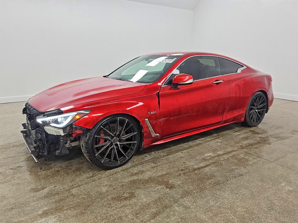 2017 Infiniti Q60 VIN JN1FV7EK5HM610773 COPART salvage auction — FRONT END, GA - CERTIFICATE OF TITLE, sold $525 on 2026-07-30 (photo 1)