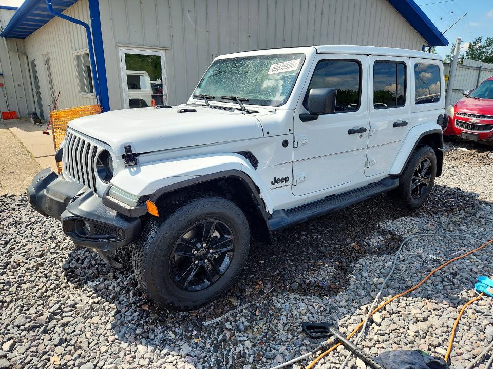 2023 Jeep Wrangler / VIN 1C4HJXEG3PW638040 COPART salvage auction — FRONT END, Salvage Title, sold $15,900 on 2026-08-31 (photo 1)