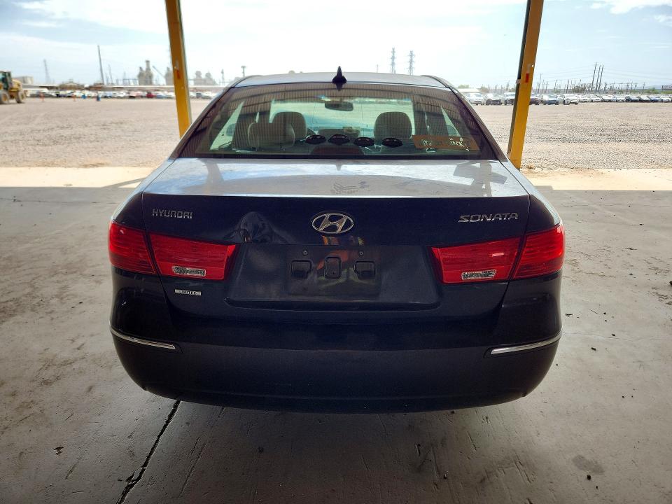 2009 Hyundai Sonata VIN 5NPEU46C29H548181 COPART salvage auction — FRONT END, Az - Certificate Of Title (P), sold $500 on 2026-07-20 (photo 6)