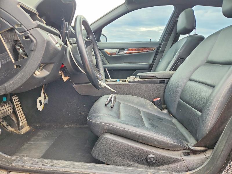2010 Mercedes-benz C class VIN WDDGF8BB7AR108743 COPART salvage auction — FRONT END, Mt - Certificate Of Title, sold $225 on 2026-07-28 (photo 7)