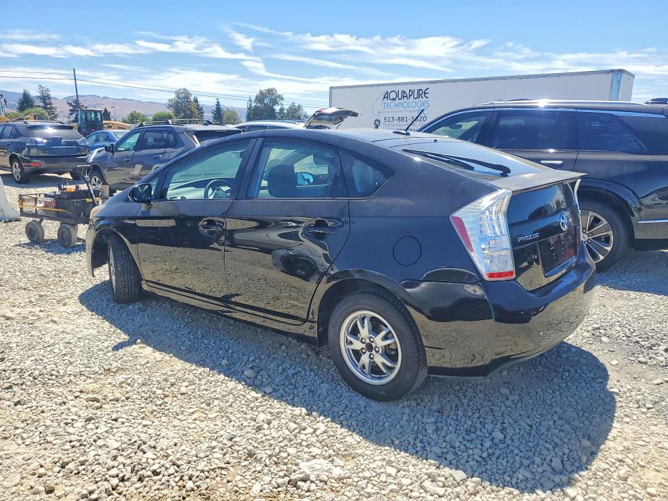 2011 Toyota Prius VIN JTDKN3DU6B0257174 COPART salvage auction — VANDALISM, Ca - Salvage Certificate, sold $625 on 2026-07-14 (photo 2)