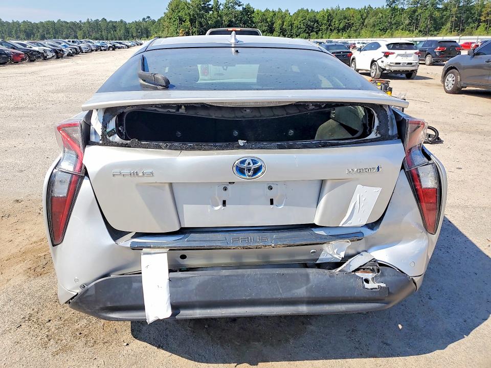 2017 Toyota Prius VIN JTDKBRFU2H3580833 COPART salvage auction — REAR END, Sc - Certificate Of Title, sold $2,800 on 2026-07-27 (photo 6)