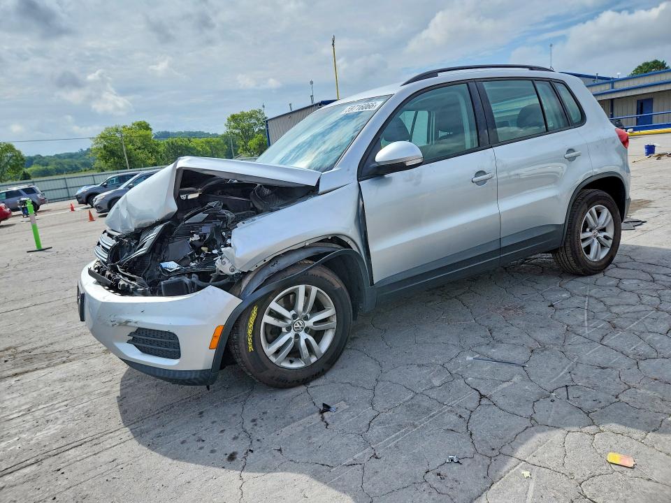 2017 Volkswagen VIN WVGAV7AX9HK027381 COPART salvage auction — FRONT END, TN - SALVAGE CERTIFICATE, sold $1,250 on 2026-08-10 (photo 1)