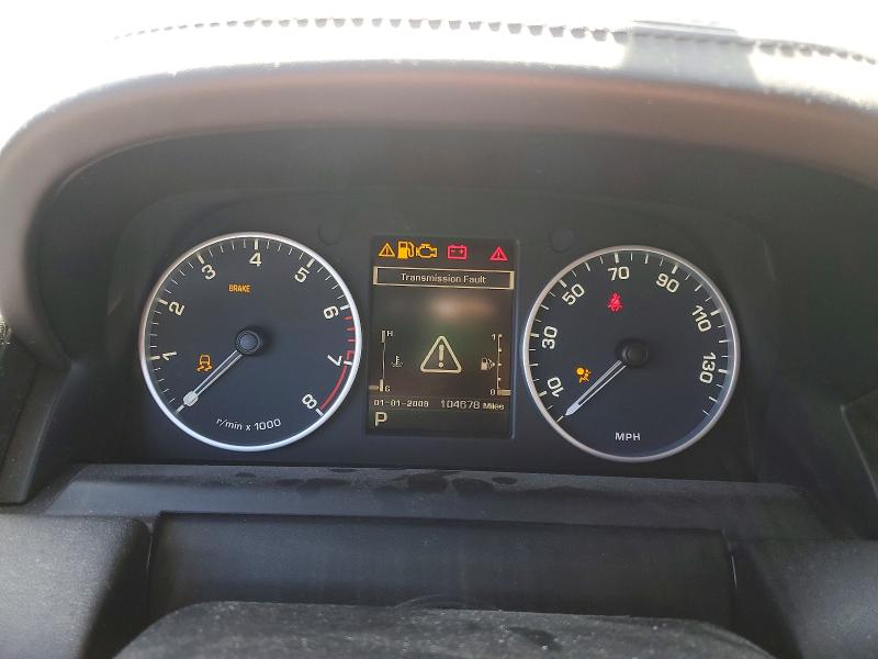 2013 Land rover RANGE ROVER VIN SALSK2D4XDA782909 COPART salvage auction — FRONT END, Ca - Dis/Dlr/Exp Only Clean Title, sold $375 on 2026-07-31 (photo 9)