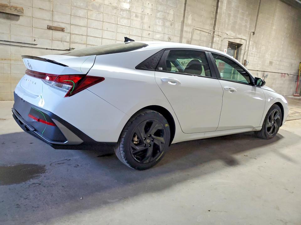 2026 Hyundai Elantra VIN KMHLM4DG1TU188312 COPART salvage auction — REAR END, MN - CERTIFICATE OF TITLE (P), sold $15,000 on 2026-07-08 (photo 3)