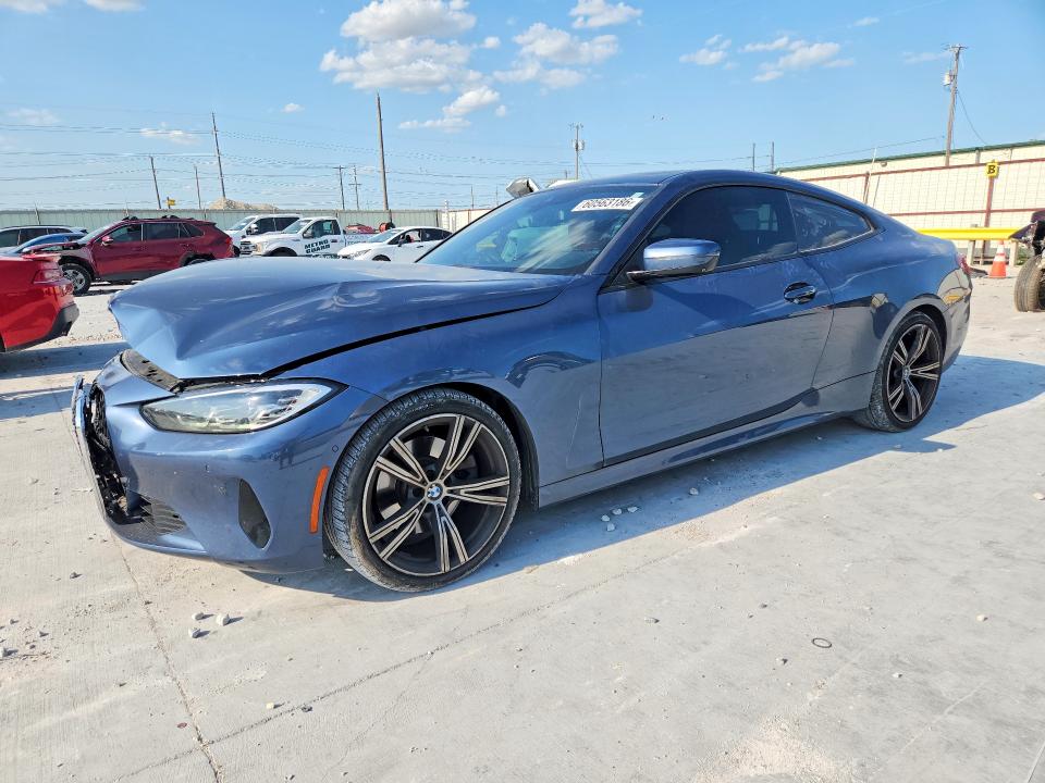 2021 BMW 4er VIN WBA53AP04MCF83136 — COPART salvage auction photo