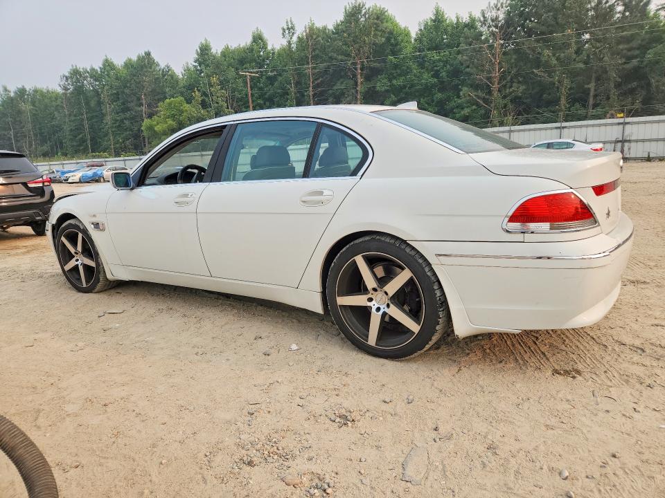 2003 BMW 7er VIN WBAGN63443DR08429 COPART salvage auction — FRONT END, Va - Certificate Of Title, sold $100 on 2026-07-28 (photo 2)