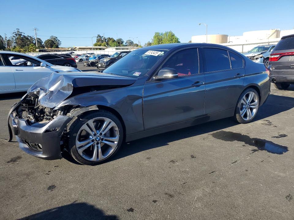 2012 BMW VIN WBA3A9C52CFX59575 COPART salvage auction — FRONT END, Ca - Salvage Certificate, sold $1,850 on 2026-08-03 (photo 1)