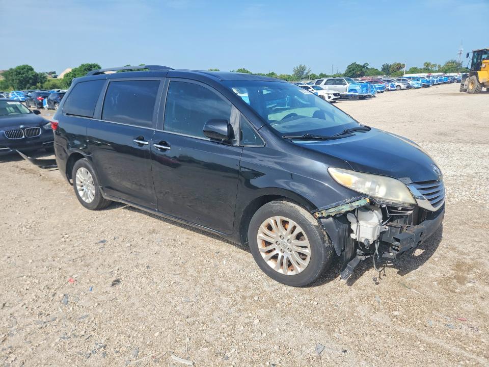 2015 Toyota Sienna VIN 5TDYK3DC1FS571201 COPART salvage auction — FRONT END, Fl - Certificate Of Title (P), sold $2,550 on 2026-07-16 (photo 4)
