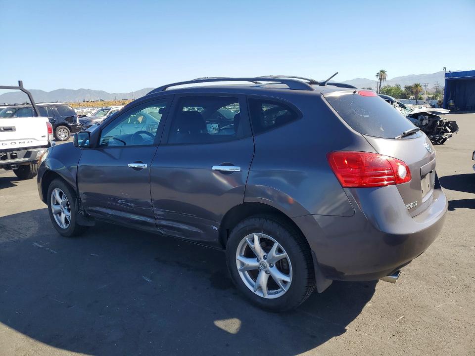 2010 Nissan Rogue VIN JN8AS5MT6AW009899 COPART salvage auction — SIDE, CA - SALVAGE CERTIFICATE, sold $225 on 2026-07-27 (photo 2)