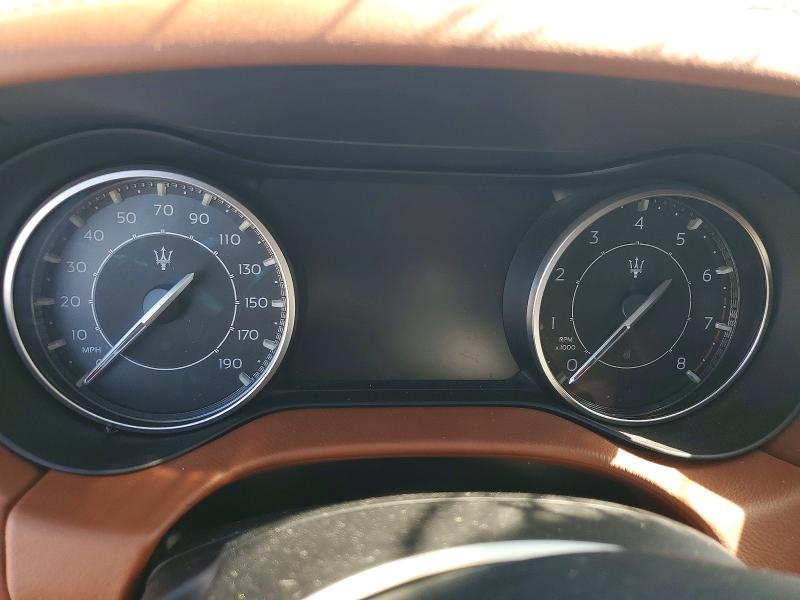 2022 Maserati Ghibli VIN ZAM57XSA4N1390713 COPART salvage auction — FRONT END, Fl - Certificate Of Destruction, sold $1,700 on 2026-07-21 (photo 9)