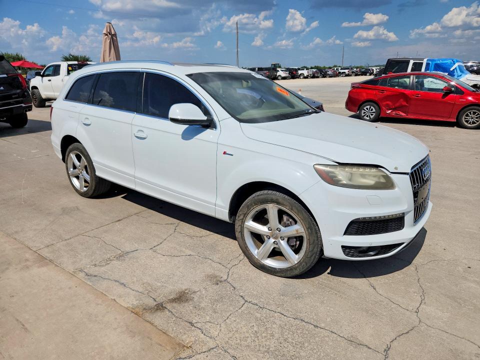 2013 Audi Q7 VIN WA1DGAFE5DD011770 COPART salvage auction — NORMAL WEAR, Tx - Certificate Of Title, sold $800 on 2026-07-09 (photo 4)