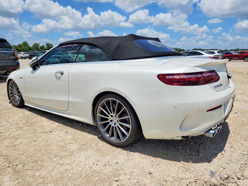 2021 Mercedes-benz E-klasse amg VIN W1K1K6BB8MF162046 COPART salvage auction — FRONT END, Tx - Salvage Vehicle Title, sold $2,100 on 2026-07-24 (photo 2)