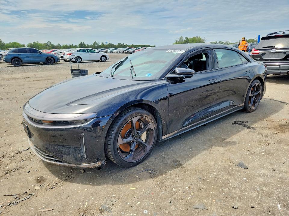 2024 Lucid Air VIN 50EA1PGA1RA003758 — COPART salvage auction photo