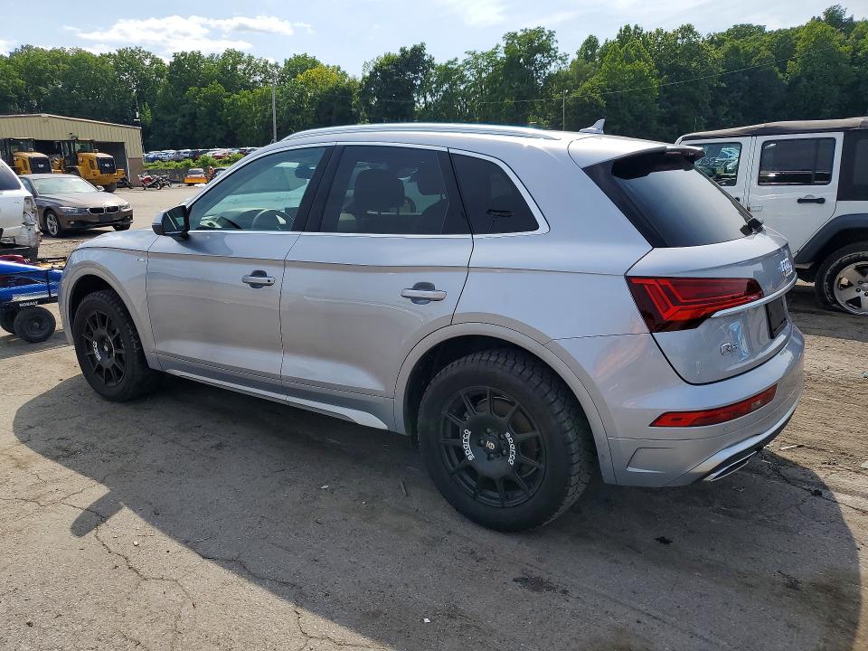 2023 Audi Q5 VIN WA1EAAFY3P2141384 COPART salvage auction — SIDE, NY - MV-907A SALVAGE CERTIFICATE, sold $8,100 on 2026-07-30 (photo 2)