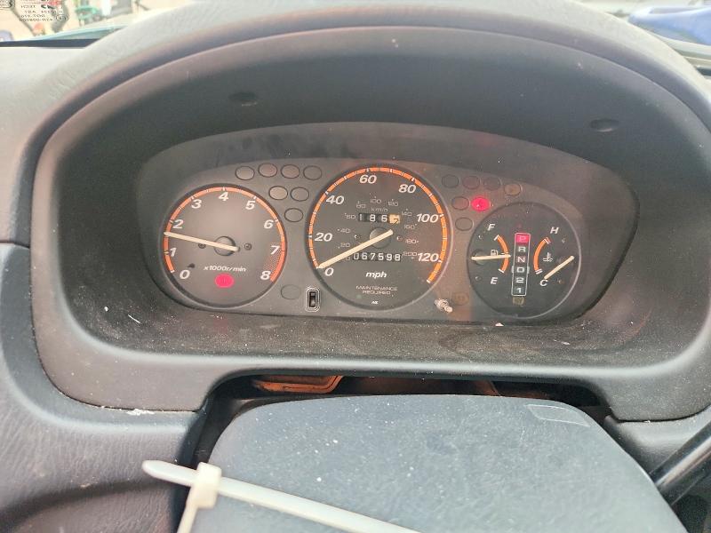 2001 Honda Cr-v VIN JHLRD18781S011274 COPART salvage auction — FRONT END, Oh - Cert Of Title-Salvage, sold $450 on 2026-07-28 (photo 9)