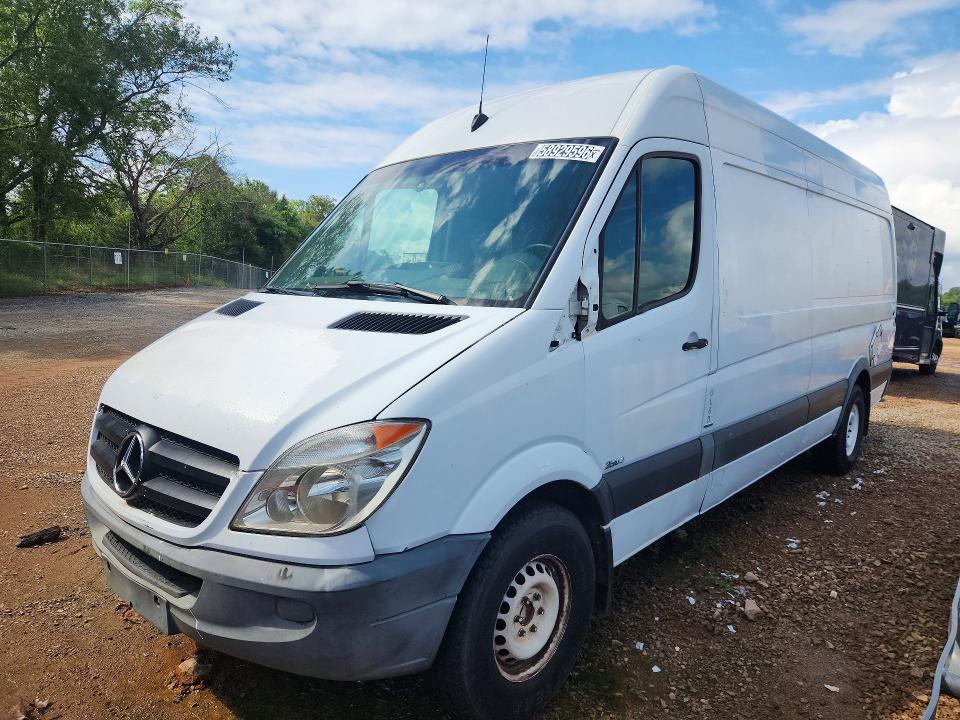 2012 Mercedes-benz Sprinter VIN WD3PE8CB7C5610717 COPART salvage auction — REAR END, GA - CERTIFICATE OF TITLE, sold $275 on 2026-07-16 (photo 1)