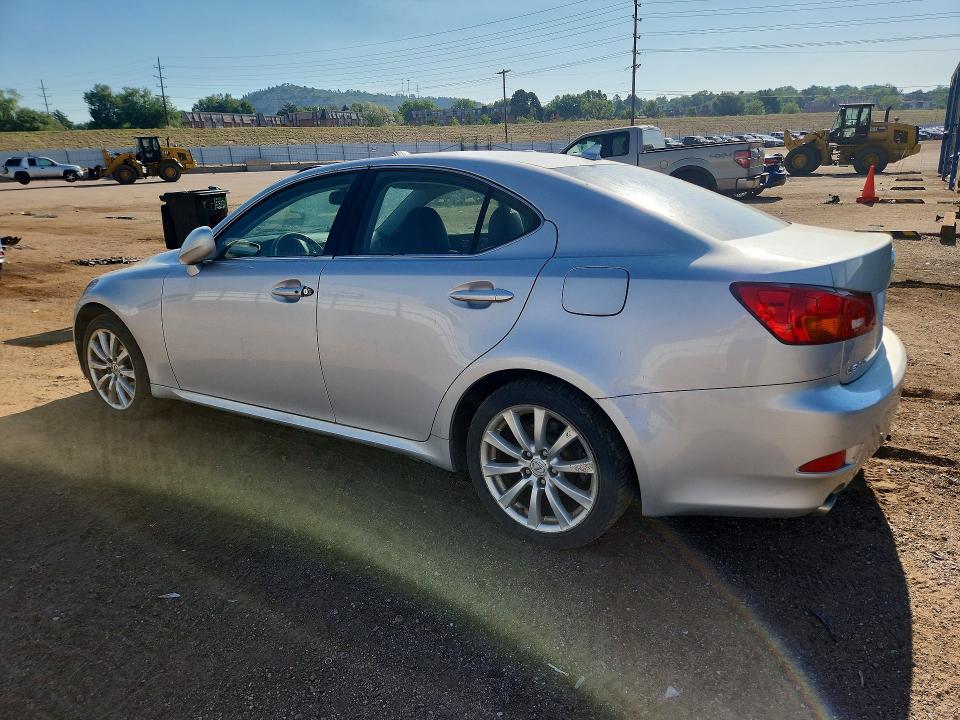 2007 Lexus Is 250 VIN JTHCK262872012471 COPART salvage auction — FRONT END, Co - Dis/Dlr/Exp Only Clean Title, sold $725 on 2026-07-08 (photo 2)