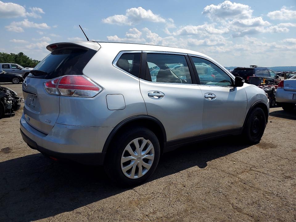 2015 Nissan Rogue VIN KNMAT2MV9FP550715 COPART salvage auction — SIDE, Pa - Certificate Of Salvage, sold $1,650 on 2026-07-21 (photo 3)