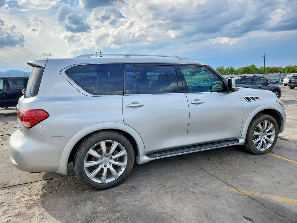 2012 Infiniti Qx56 VIN JN8AZ2NE5C9019755 COPART salvage auction — SIDE, Co - Bill Of Sale-Parts Only, sold $925 on 2026-08-31 (photo 3)