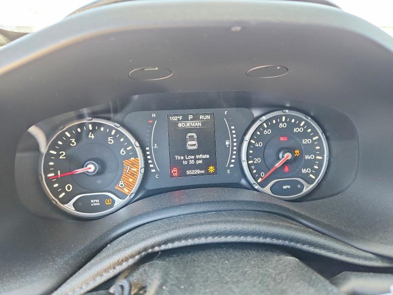 2019 Jeep Renegade VIN ZACNJABB2KPK68310 COPART salvage auction — REAR END, CA - SALVAGE CERTIFICATE, sold $2,500 on 2026-07-27 (photo 9)
