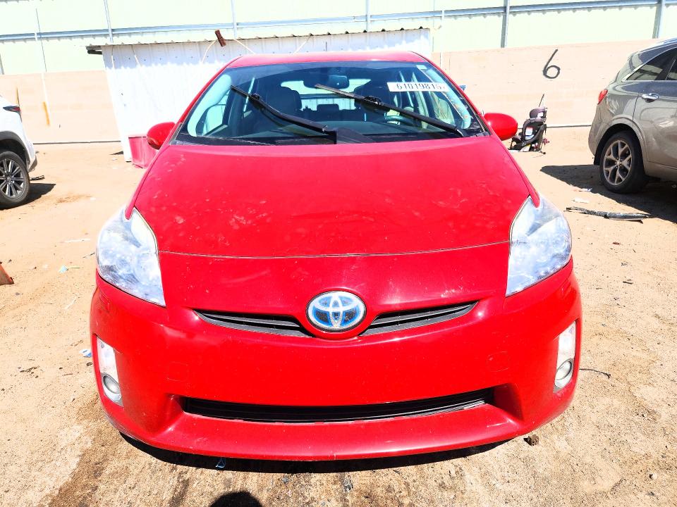 2011 Toyota Prius VIN JTDKN3DU0B0318485 COPART salvage auction — VANDALISM, Nm - Certificate Of Title, sold $875 on 2026-07-16 (photo 5)