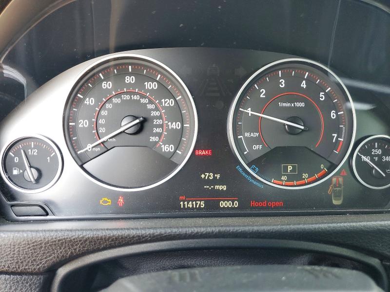 2018 BMW 4er VIN WBA4Z3C57JEC48203 COPART salvage auction — WATER/FLOOD, Co - Salvage, Flood, sold $3,100 on 2026-07-28 (photo 9)