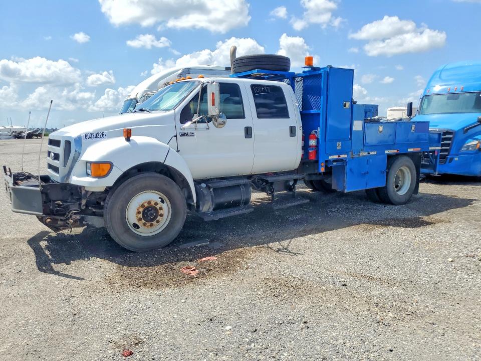 2015 Ford F650-f750 VIN 3FRXW7FLXFV744991 COPART salvage auction — FRONT END, Tx - Certificate Of Title (P), sold $9,600 on 2026-07-28 (photo 1)