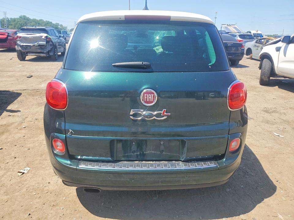 2014 Fiat 500 VIN ZFBCFACH1EZ009010 COPART salvage auction — FRONT END, Salvage Title, sold $400 on 2026-08-07 (photo 6)