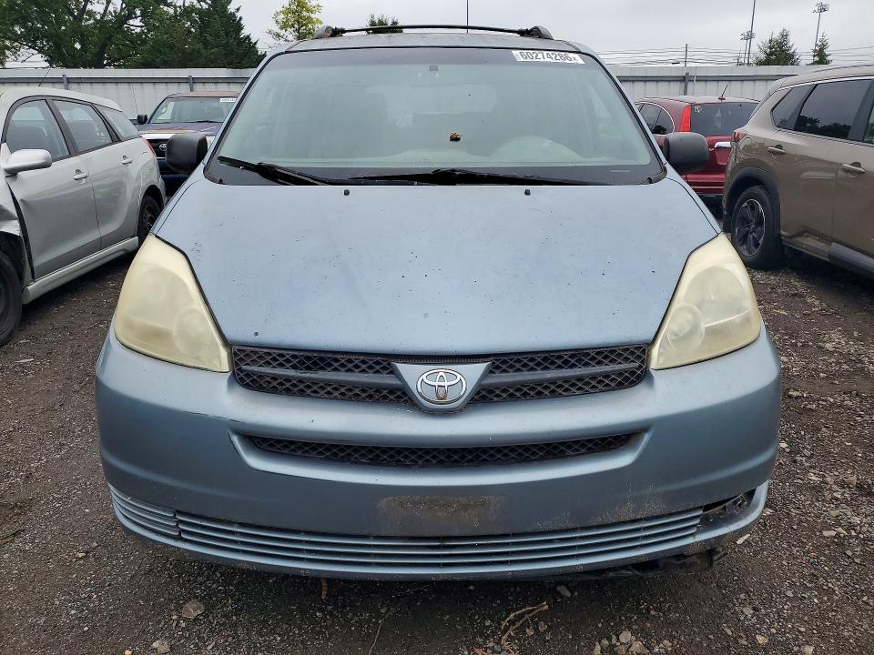 2005 Toyota Sienna VIN 5TDZA23C75S265542 COPART salvage auction — MECHANICAL, MD - CERTIFICATE OF TITLE, sold $525 on 2026-07-13 (photo 5)