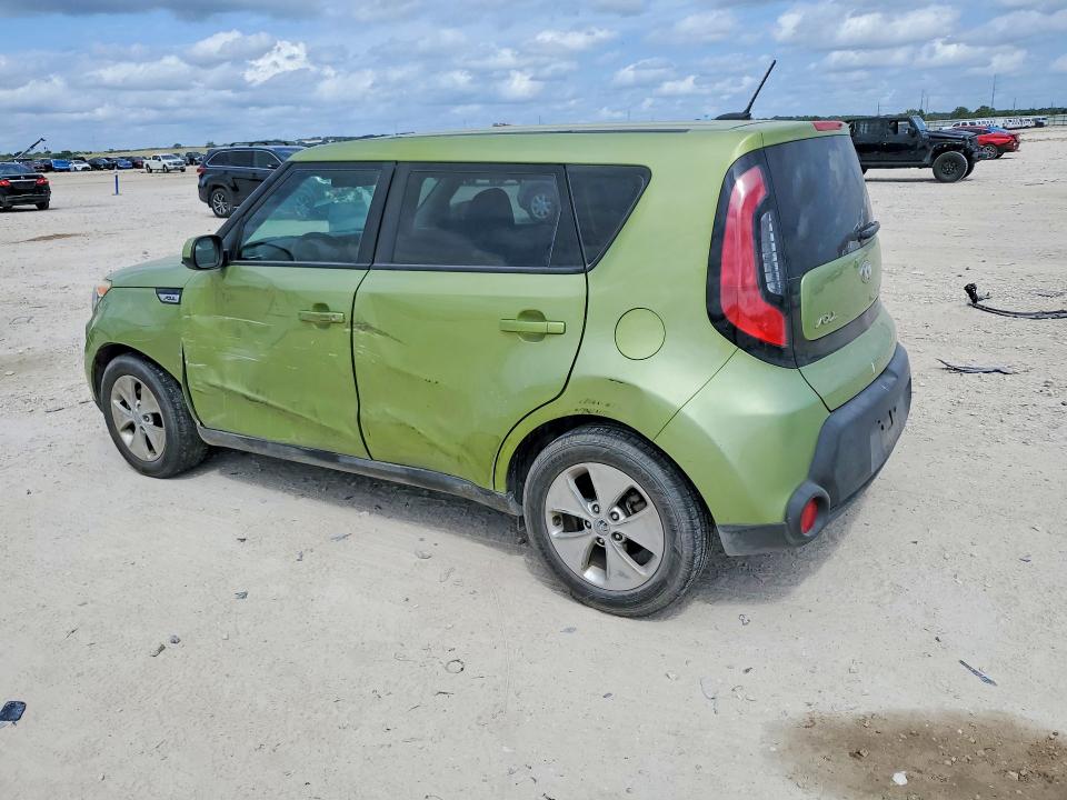 2016 Kia Soul VIN KNDJN2A24G7844254 COPART salvage auction — SIDE, Tx - Salvage Vehicle Title, sold $100 on 2026-07-30 (photo 2)