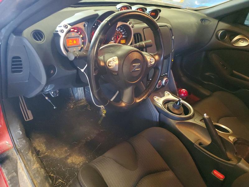 2010 Nissan 370z VIN JN1AZ4EHXAM500079 COPART salvage auction — FRONT END, MI - CERTIFICATE OF TITLE, sold $1,050 on 2026-07-24 (photo 8)