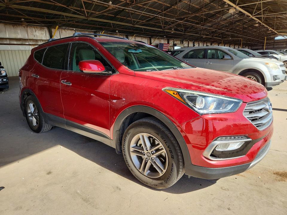 2017 Hyundai VIN 5XYZU3LB5HG467608 COPART salvage auction — REAR END, AZ - CERT OF TITLE - SALVAGE, sold $4,200 on 2026-07-20 (photo 4)