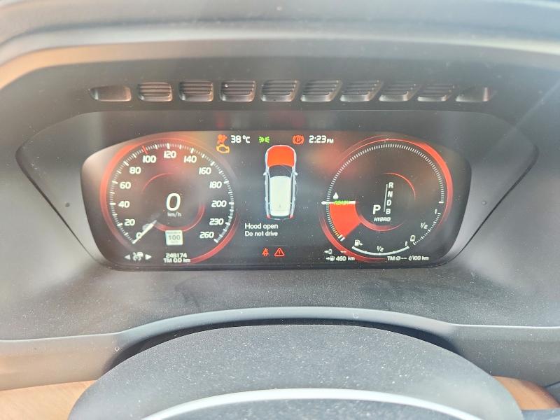 2016 Volvo Xc90 VIN YV4BC0PL0G1089859 COPART salvage auction — FRONT END, AB - BOS - SALVAGE, sold $475 on 2026-08-06 (photo 9)